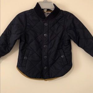 Egg by Susan Lazar baby boy jacket/bomber
